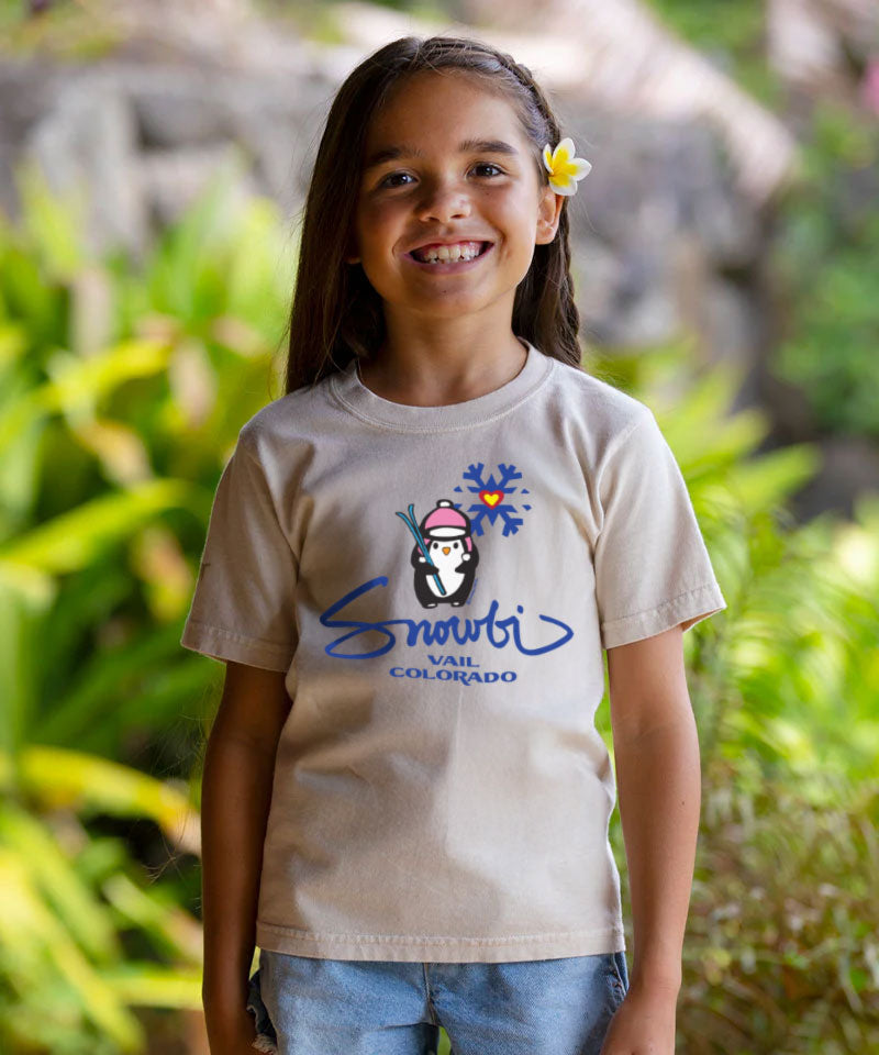 Snowbi - Coconut Dyed Short Sleeve Crewneck T-Shirt View 2