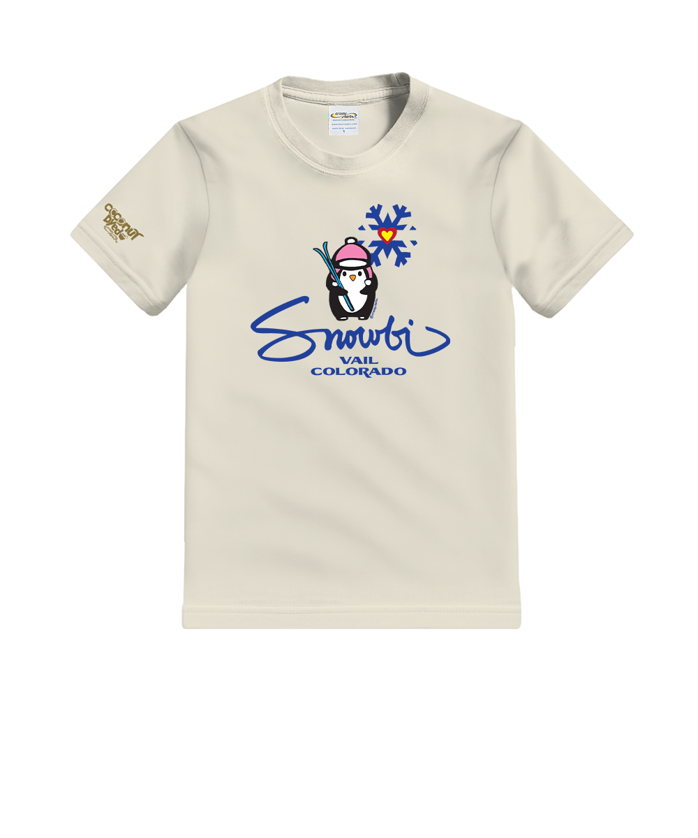 Snowbi - Coconut Dyed Short Sleeve Crewneck T-Shirt View 1