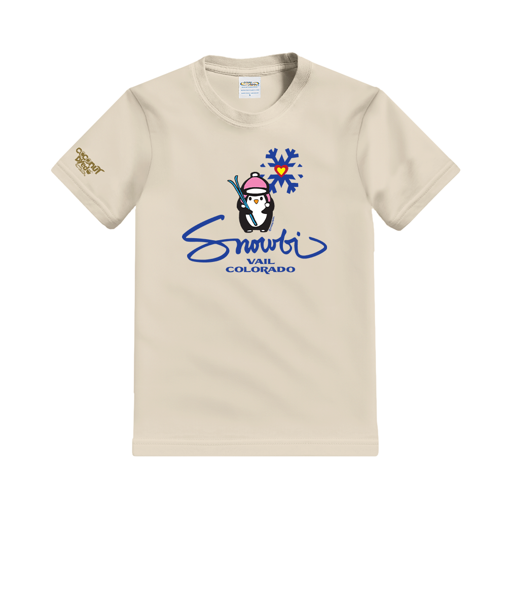 Snowbi - Coconut Dyed Short Sleeve Crewneck T-Shirt View 1