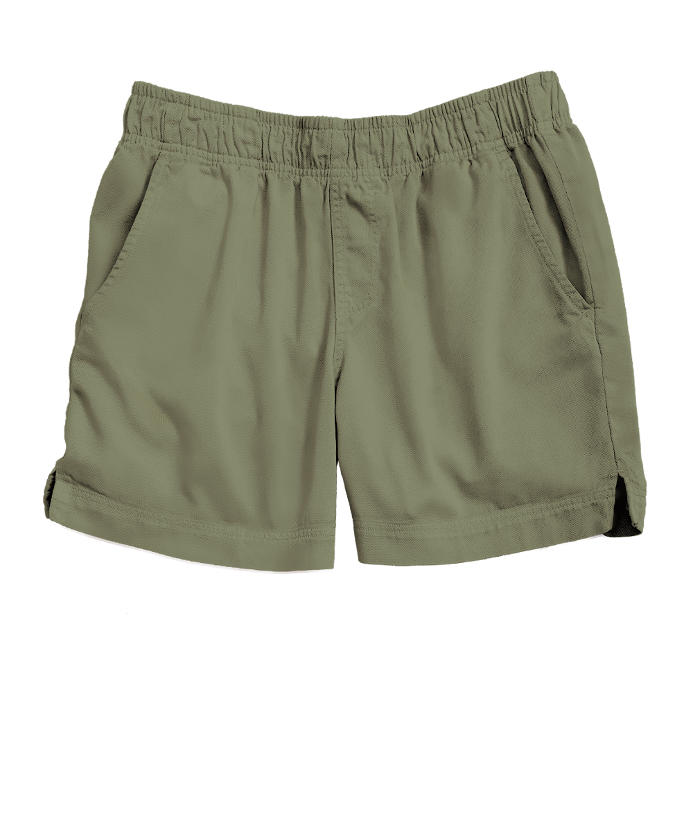 Sage Green Shoreline Twill Shorts