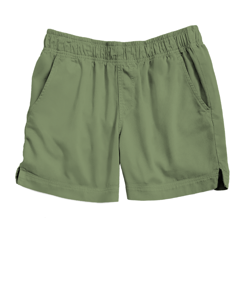 Green shorts on a transparent background View 1