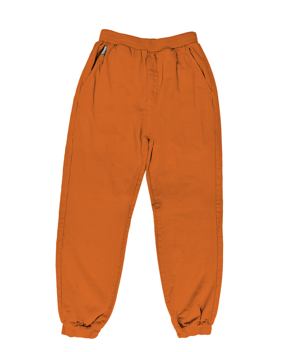 Mustard yellow pants on a white background View 16