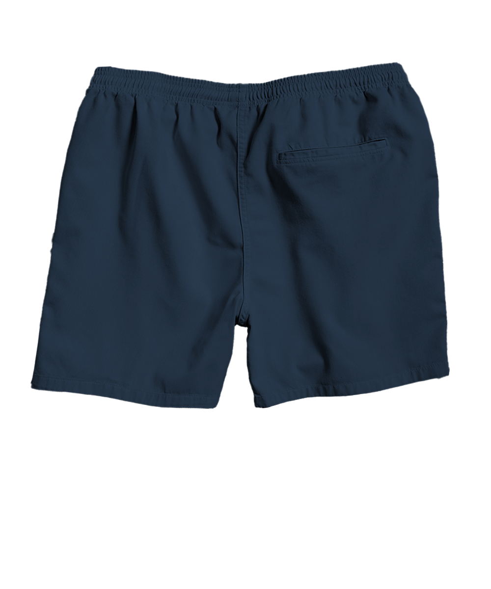 Navy blue shorts on a white background View 4