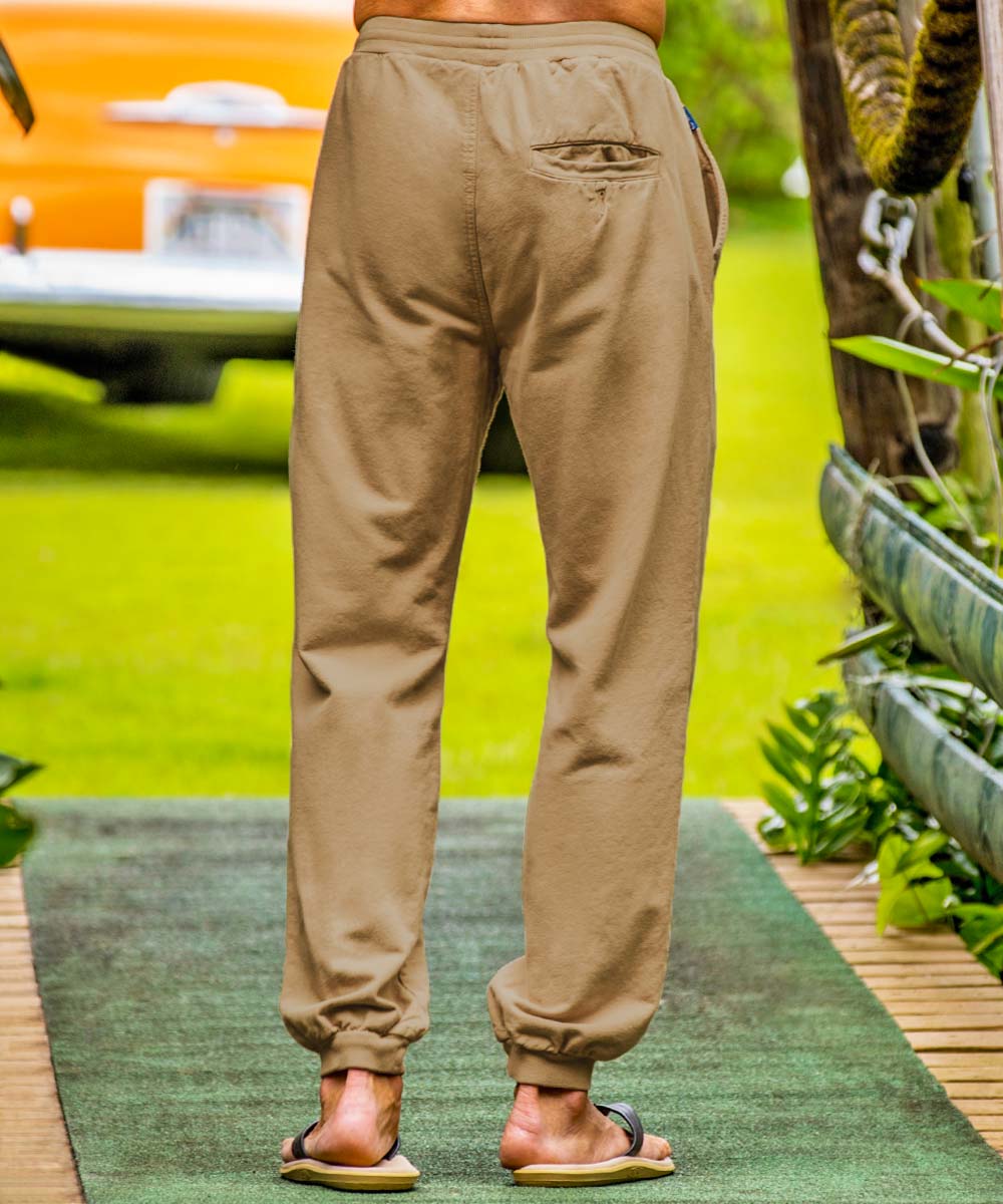 Kona Coffee Dyed Canton Pants