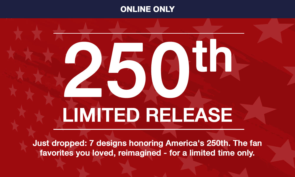 Promotional graphic for a limited release event with stars on a red background