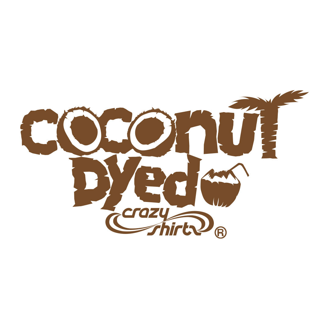 Crazy Shirts Coconut Dyed Apparel Logo