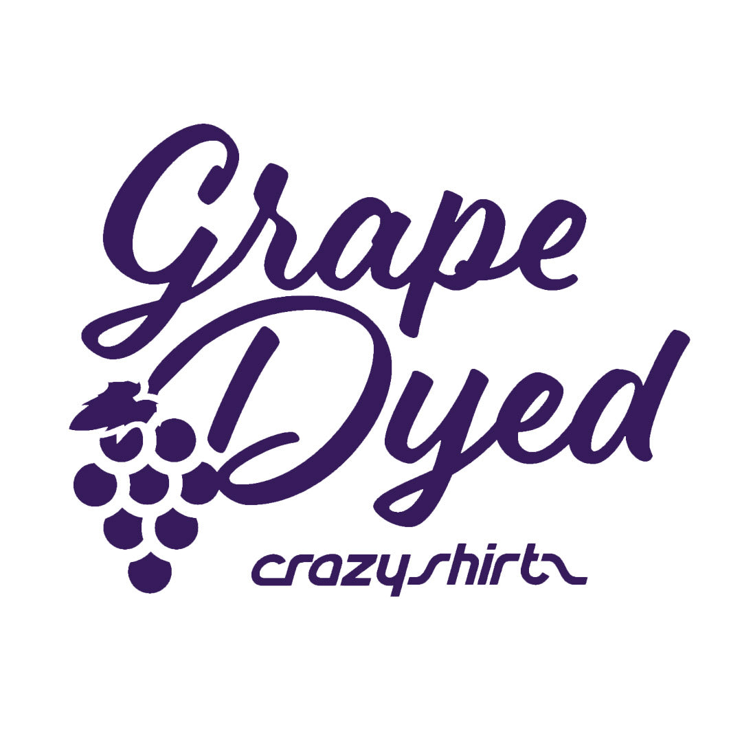 Crazy Shirts Grape Dyed Apparel Logo