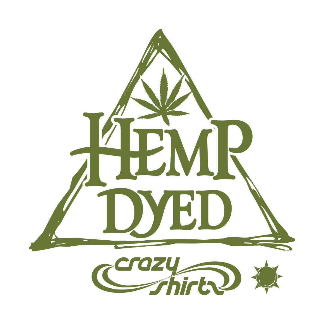Crazy Shirts Hemp Dyed Apparel Logo