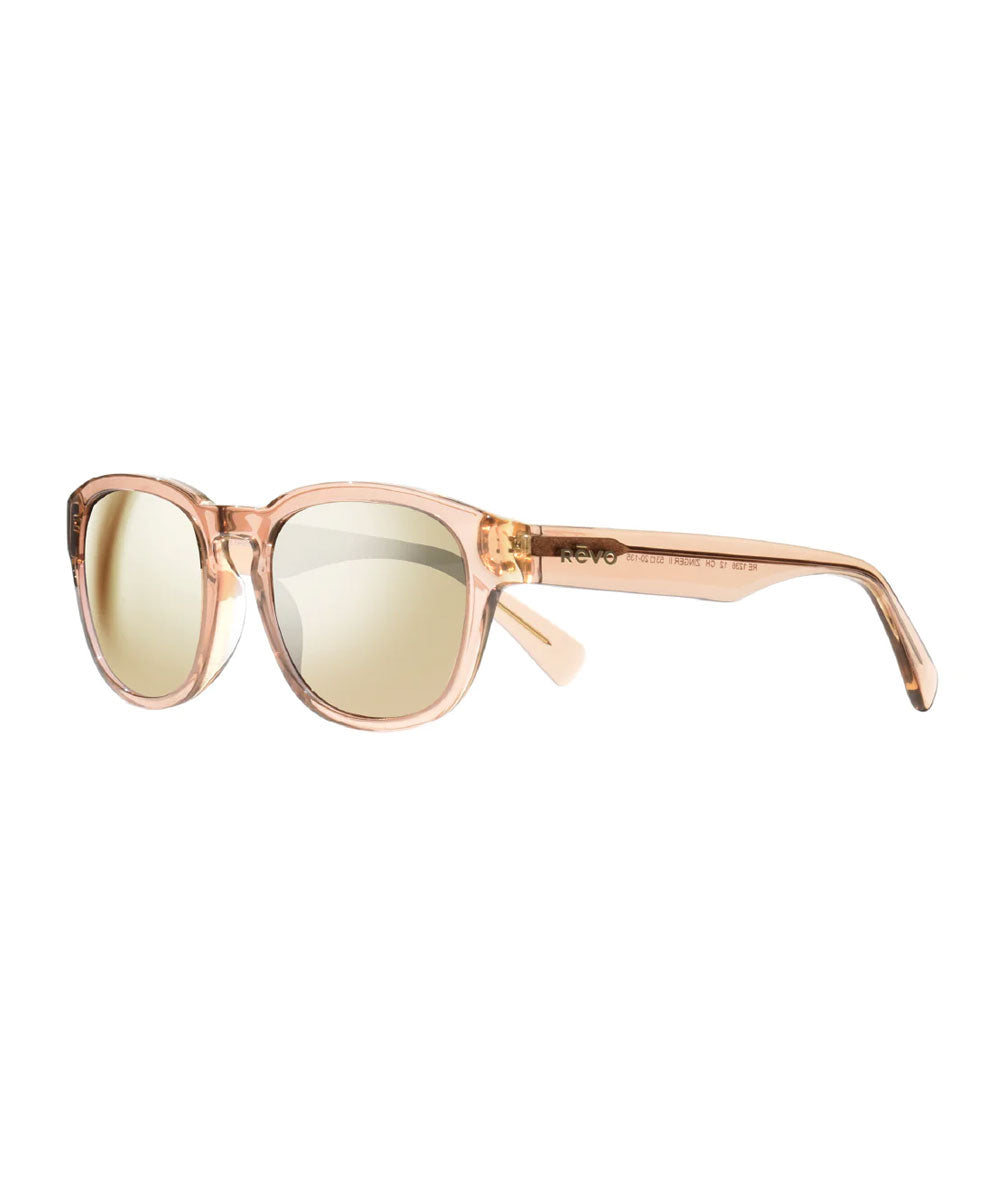 Crazy Shirts Revo Zinger II Carmel Champagne Sunglasses in Brown