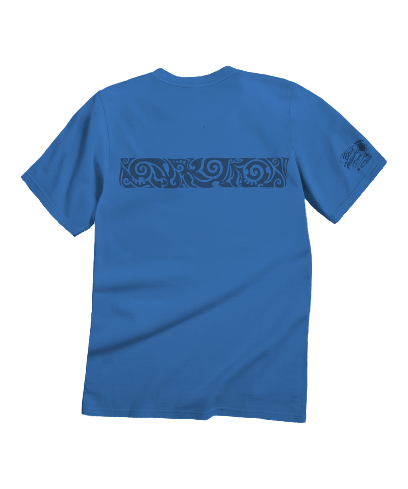 Koa Band - Blue Hawaii Dyed Short Sleeve Crewneck T-Shirt