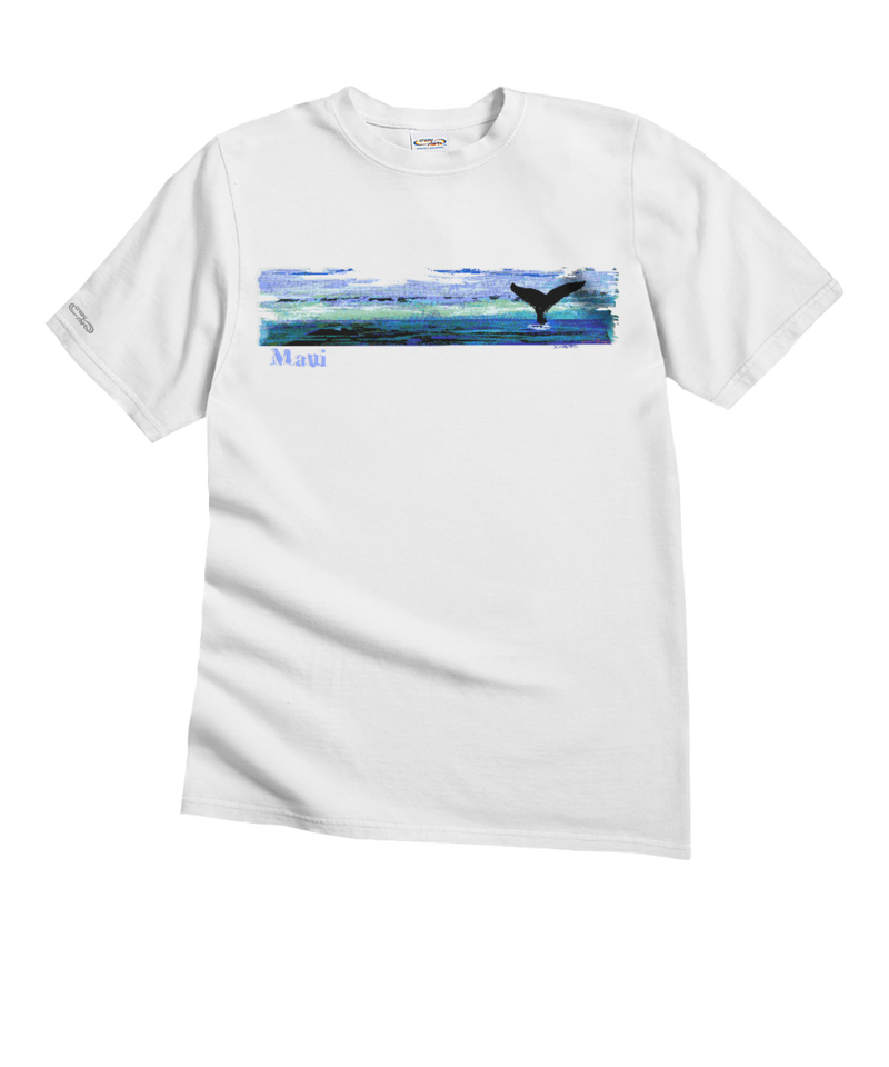 Into Blue - White Short Sleeve Crewneck T-Shirt
