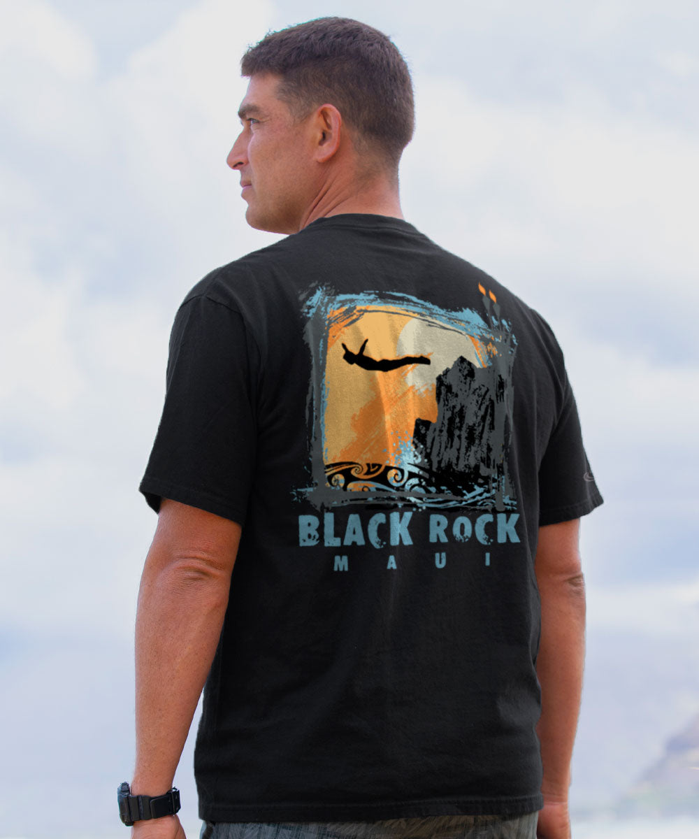Black Rock Black Short Sleeve Crewneck T Shirt black-rock-black-short-sleeve-crewneck-t-shirt