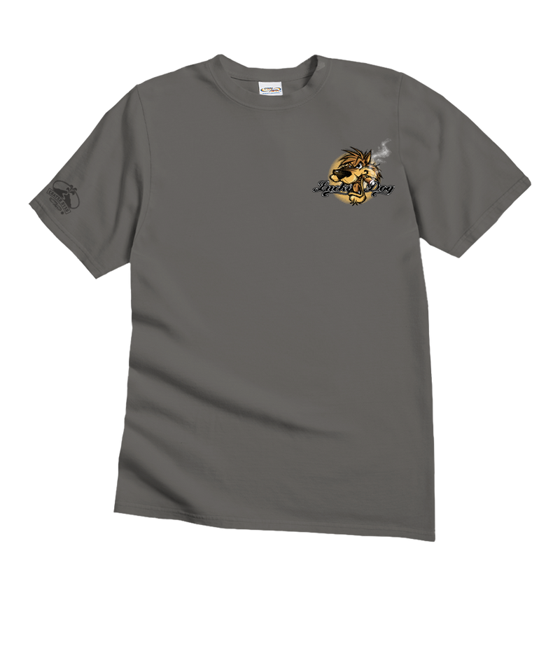 Lucky Diggity Dog - Crater Dyed® Short Sleeve Crewneck T-Shirt