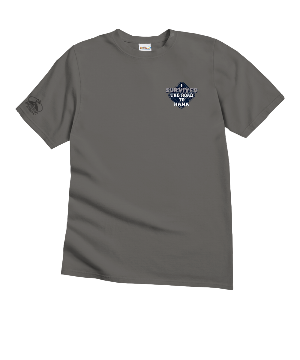Survived Hana Road - Crater Dyed® Short Sleeve Crewneck T-Shirt Survived Hana Road - Crater Dyed® Short Sleeve Crewneck T-Shirt