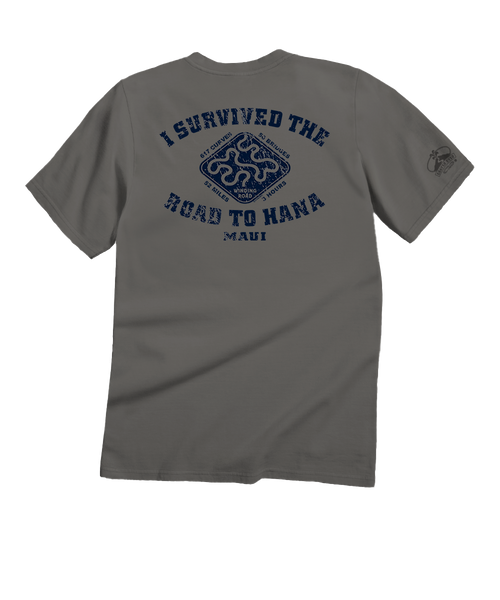 Survived Hana Road - Crater Dyed® Short Sleeve Crewneck T-Shirt