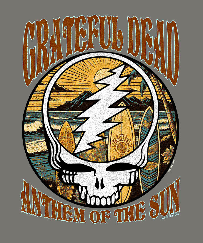 Grateful Dead Anthem Of The Sun - Crater Dyed® Short Sleeve Crewneck T-Shirt