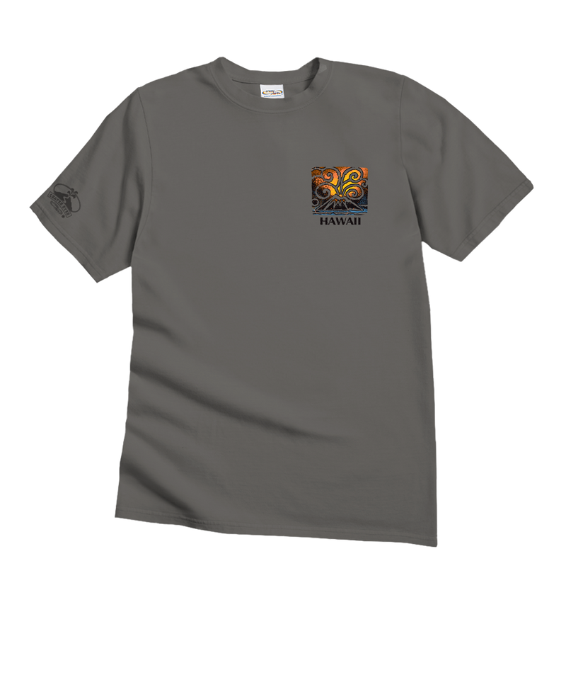 Volcano Petro - Crater Dyed® Short Sleeve Crewneck T-Shirt
