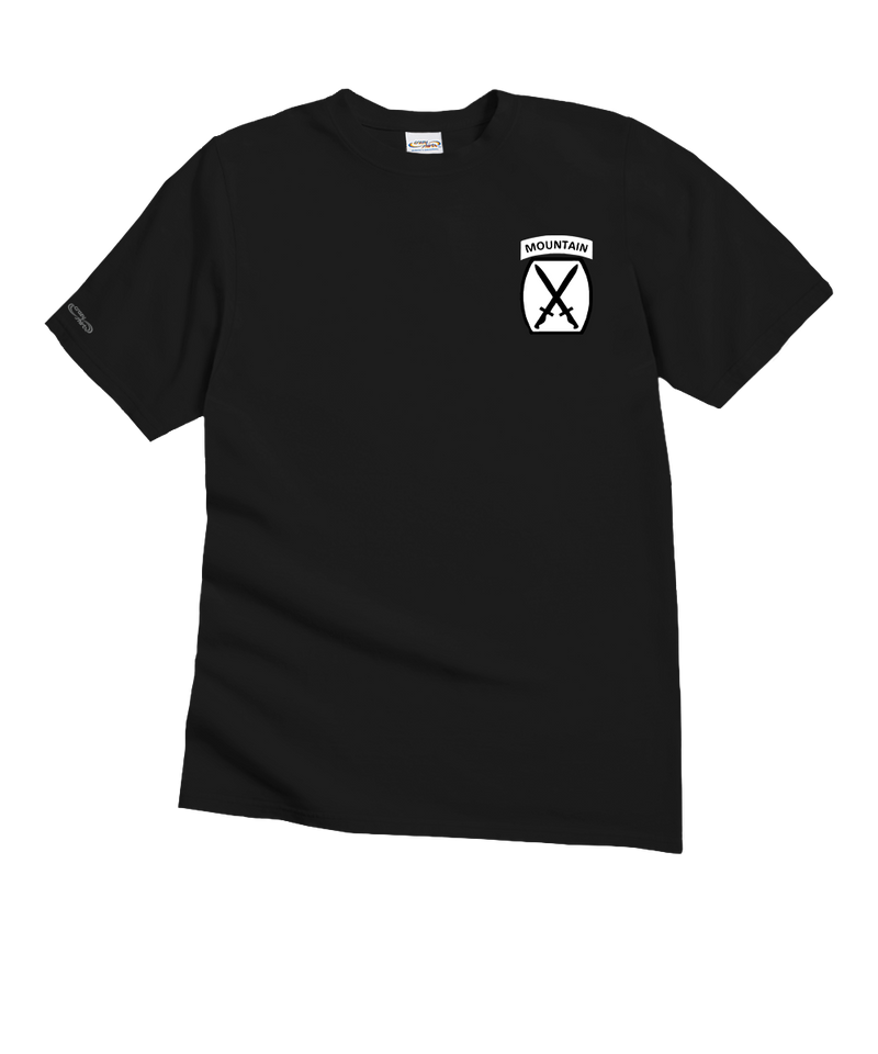 Ski Trooper - Black Short Sleeve Crewneck T-Shirt