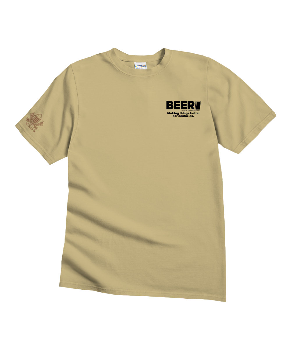 Beer RX - Beer Dyed Short Sleeve Crewneck T-Shirt