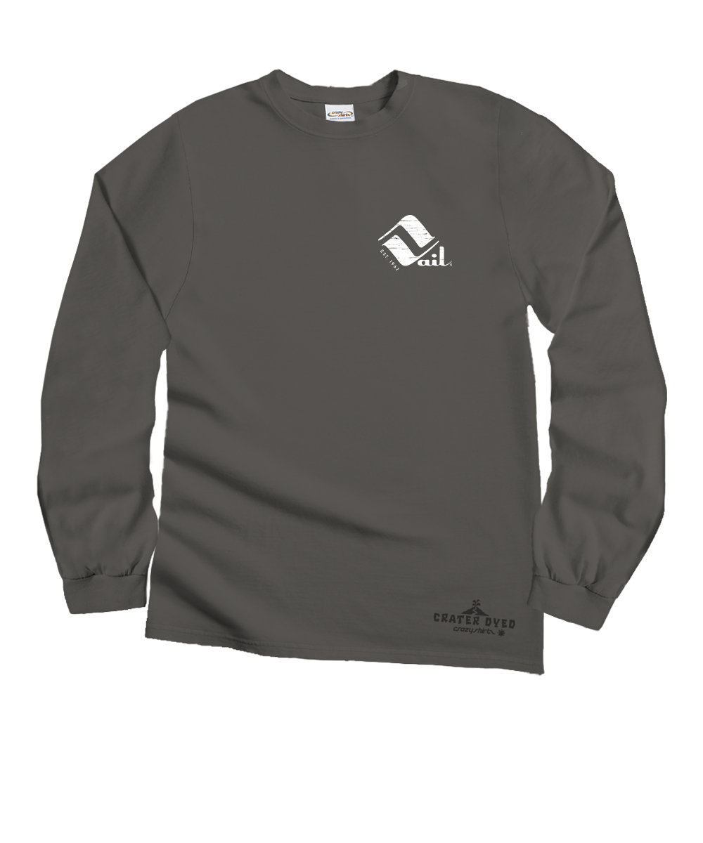 Retro Vail Retro Vail - Crater Dyed® Long Sleeve Crewneck T-Shirt