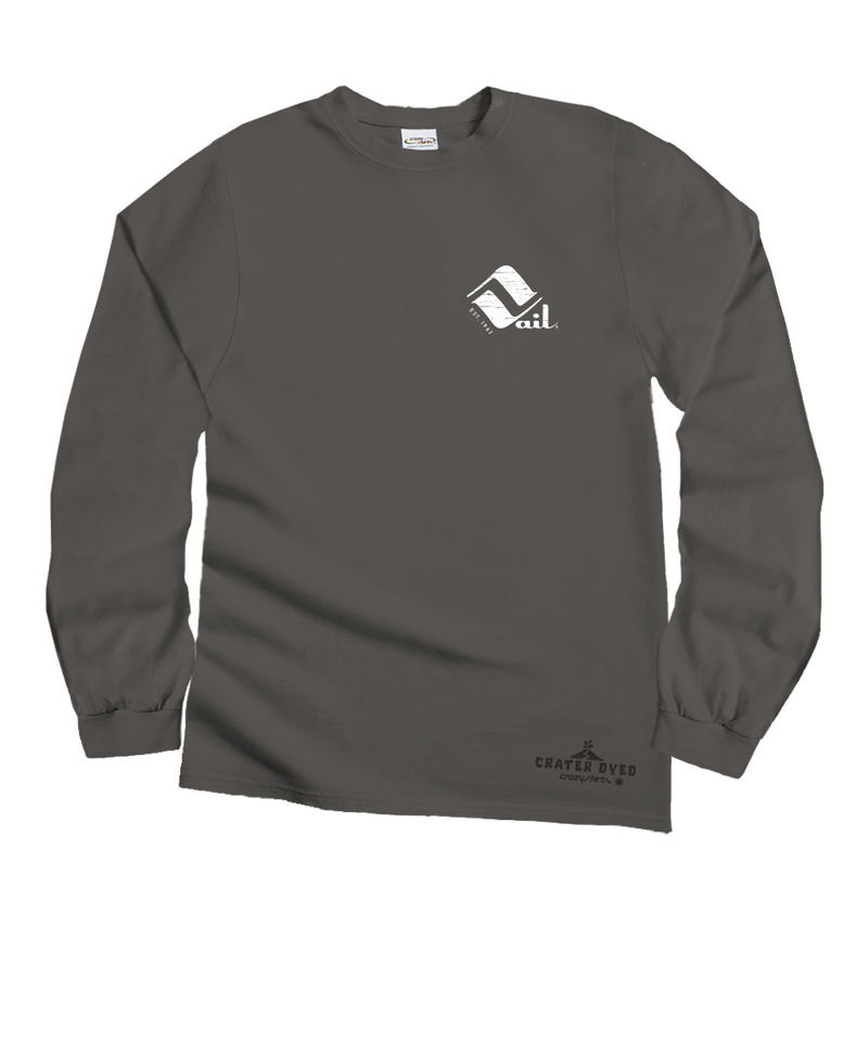 Retro Vail Retro Vail - Crater Dyed® Long Sleeve Crewneck T-Shirt