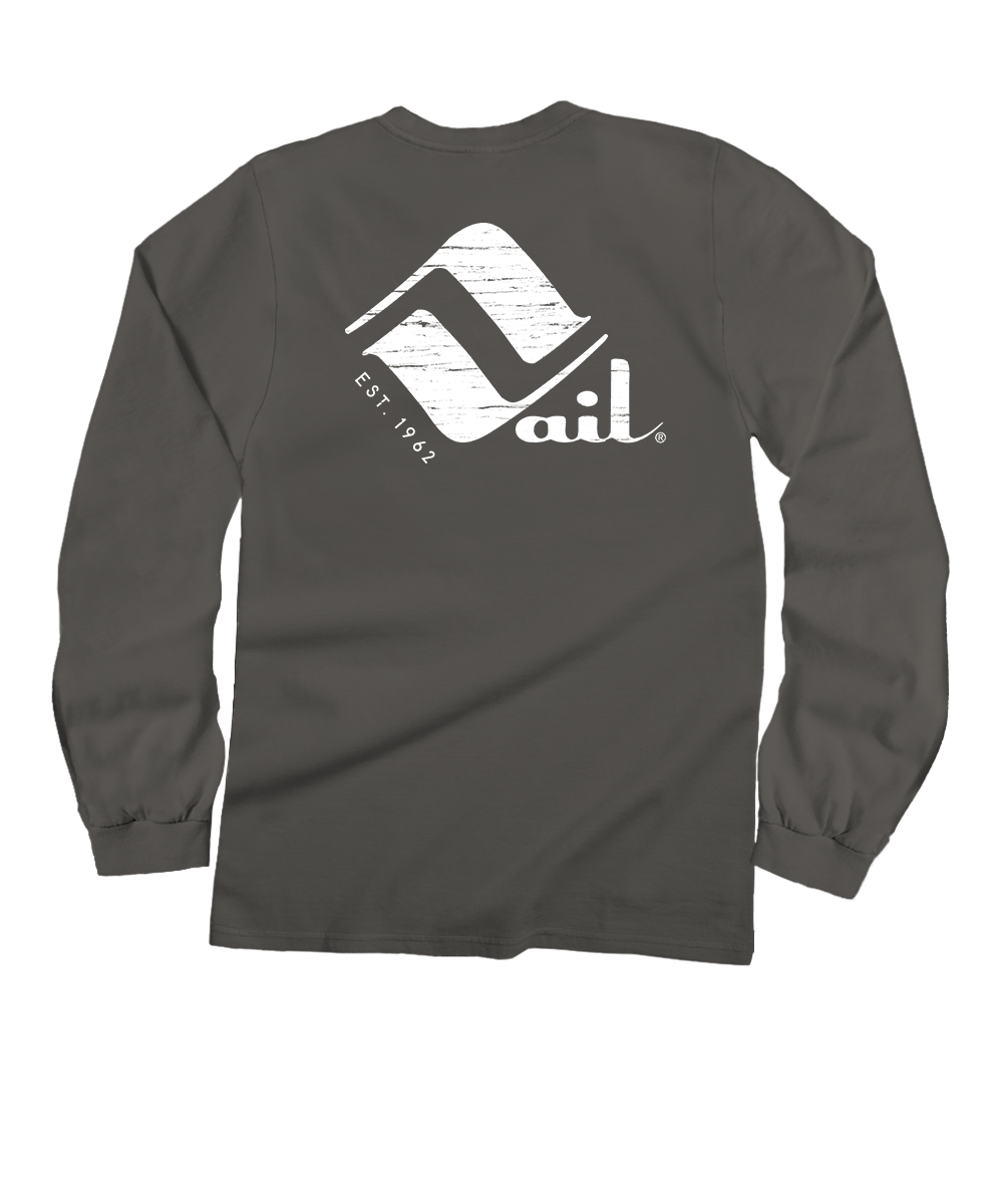 Retro Vail Retro Vail - Crater Dyed® Long Sleeve Crewneck T-Shirt