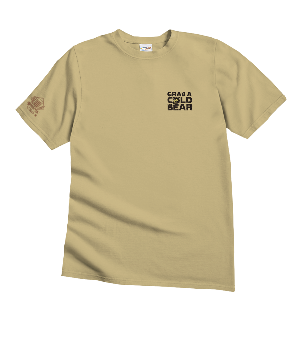 Cold Bear - Beer Dyed Short Sleeve Crewneck T-Shirt