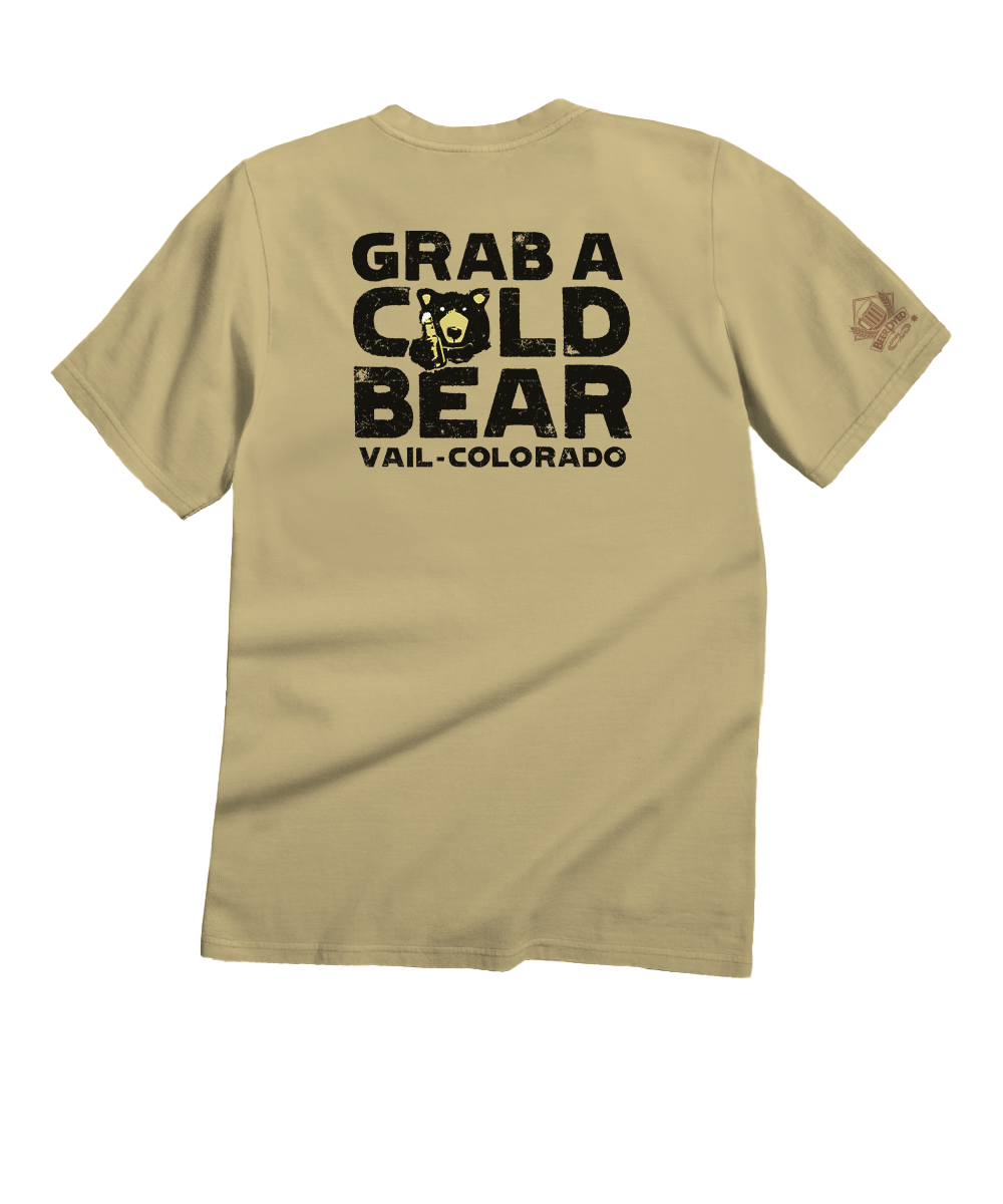Cold Bear - Beer Dyed Short Sleeve Crewneck T-Shirt
