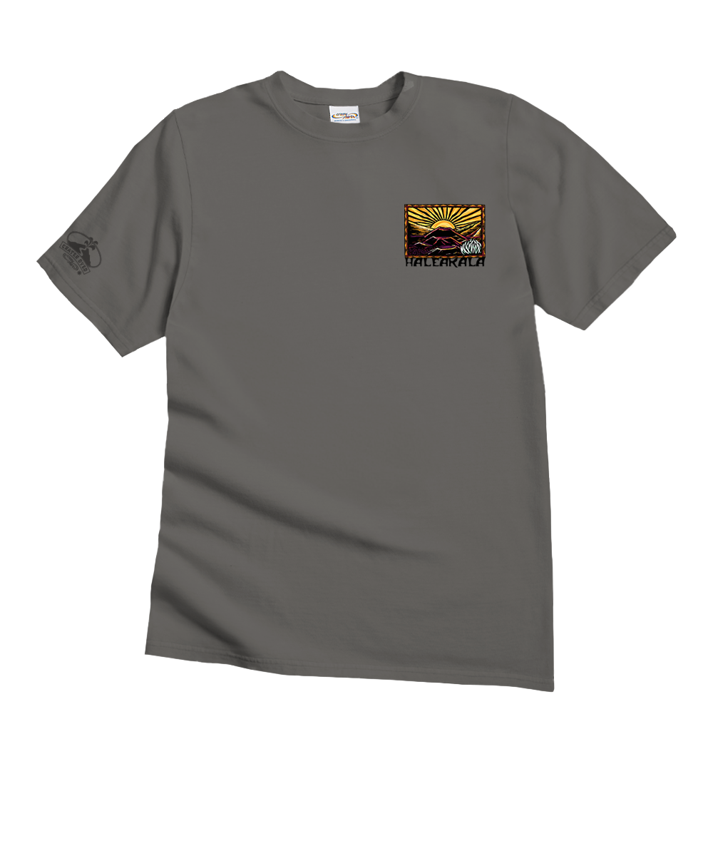 Haleakala Rising Sun - Crater Dyed® Short Sleeve Crewneck T-Shirt