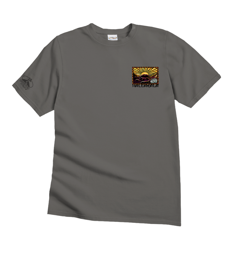 Haleakala Rising Sun - Crater Dyed® Short Sleeve Crewneck T-Shirt