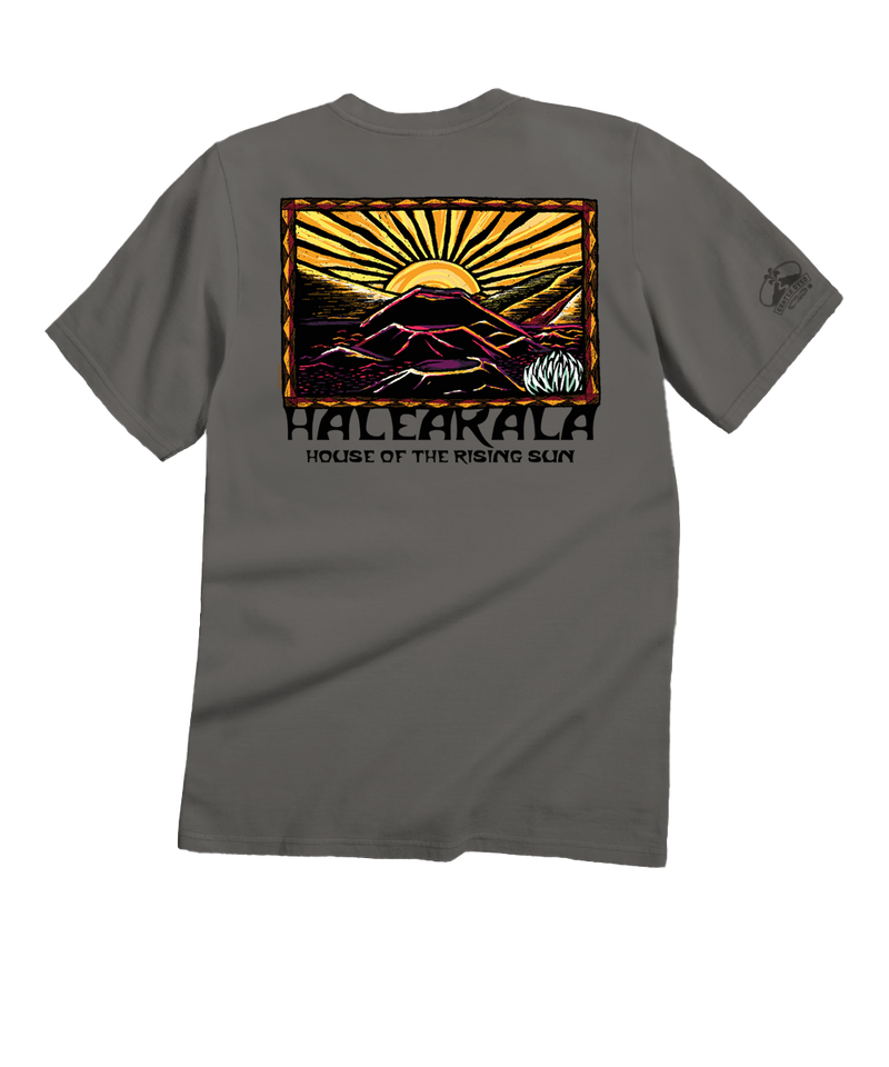 Haleakala Rising Sun - Crater Dyed® Short Sleeve Crewneck T-Shirt