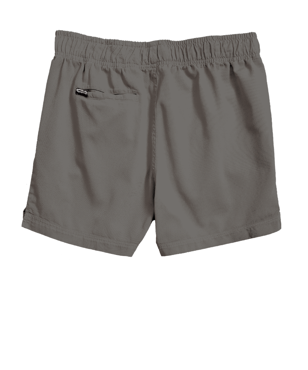 【MODERNIF】Earth Twill Banding Shorts Shoreline Style Crater Dyed® Women's Twill Shorts