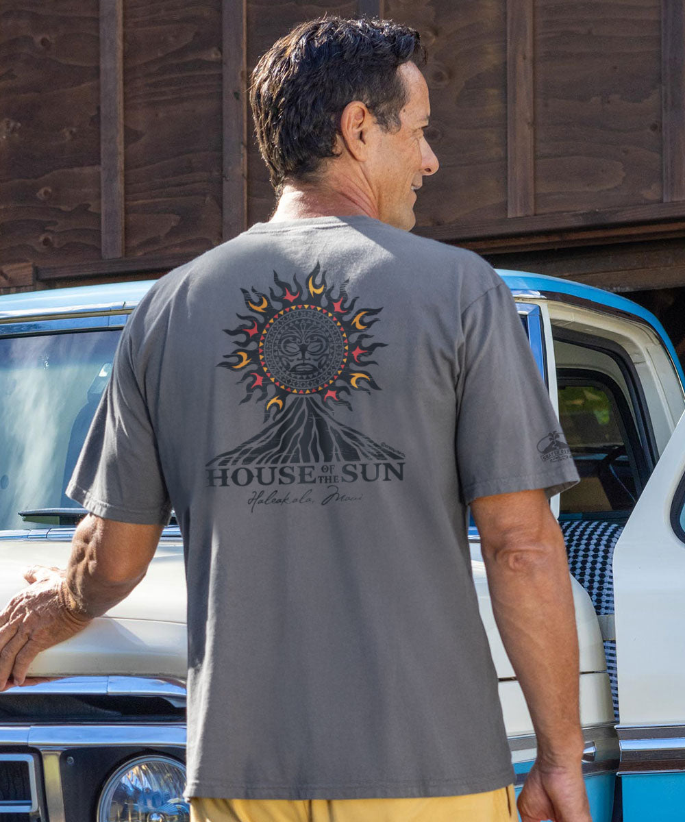 Fiery Sun - Crater Dyed® Short Sleeve Crewneck T-Shirt