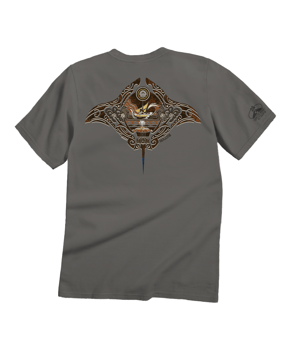Maui Legend - Crater Dyed® Short Sleeve Crewneck T-Shirt