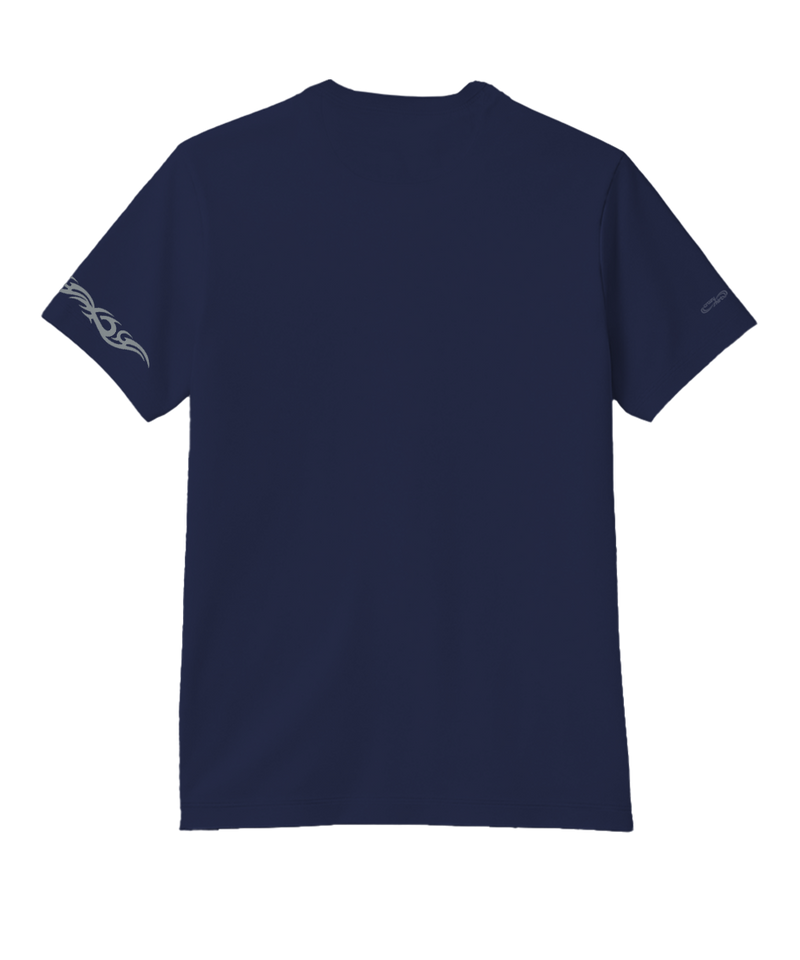 Kilauea Tattoo - Indigo Short Sleeve Pima T-Shirt