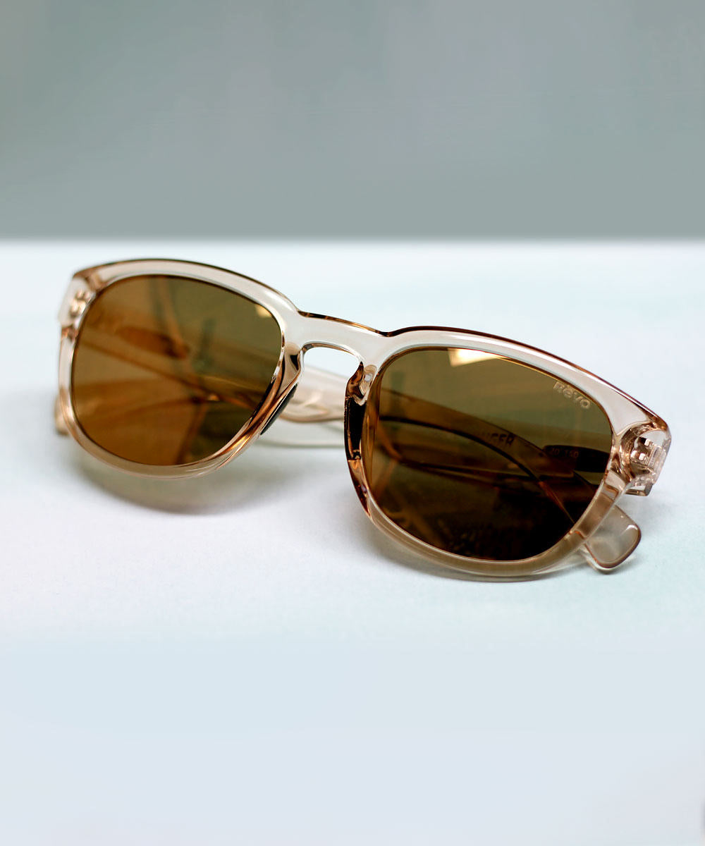 Revo Zinger Crystal Sand/Champagne - Sunglasses