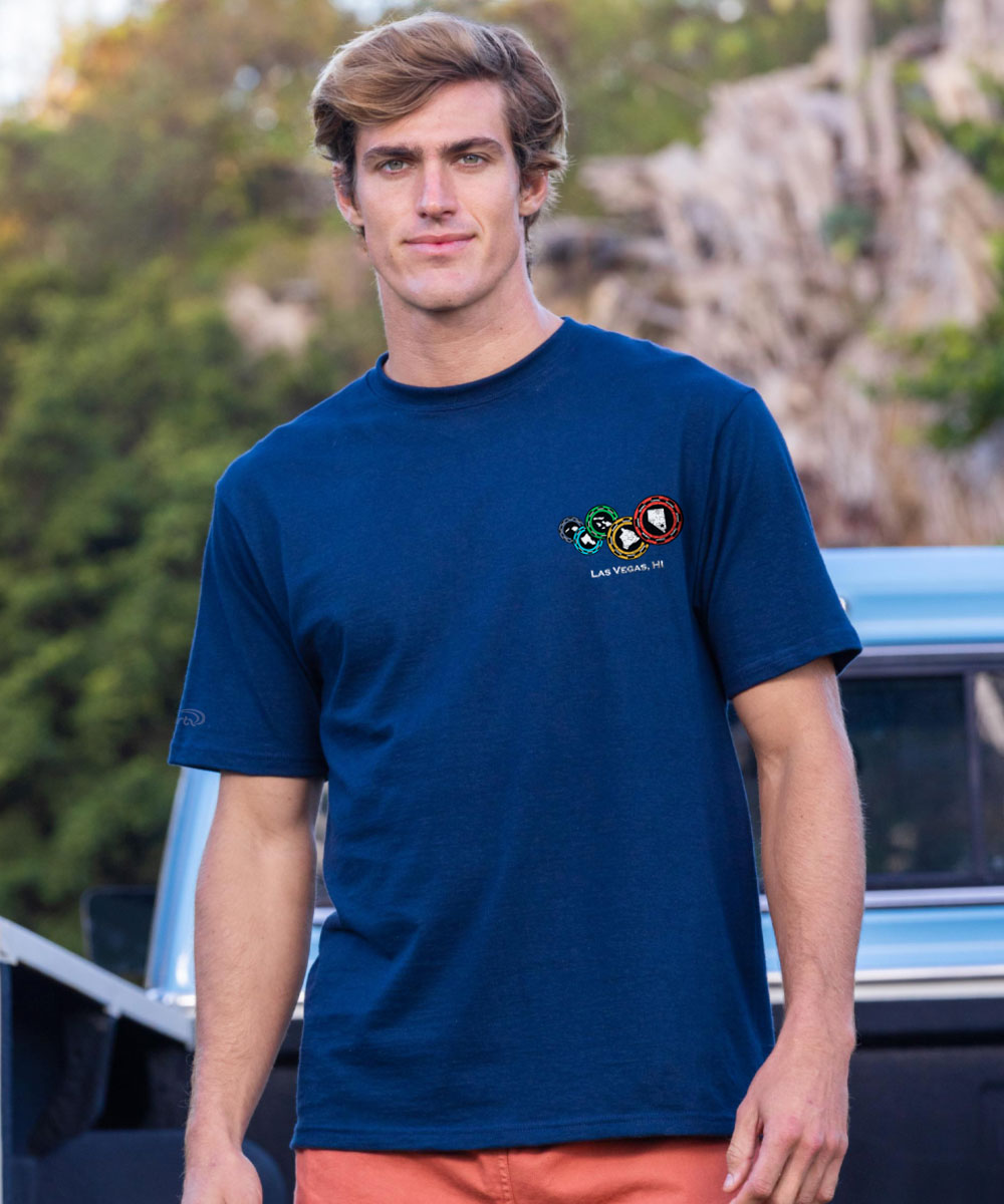 The Ninth Chip - Navy Short Sleeve Crewneck T-Shirt