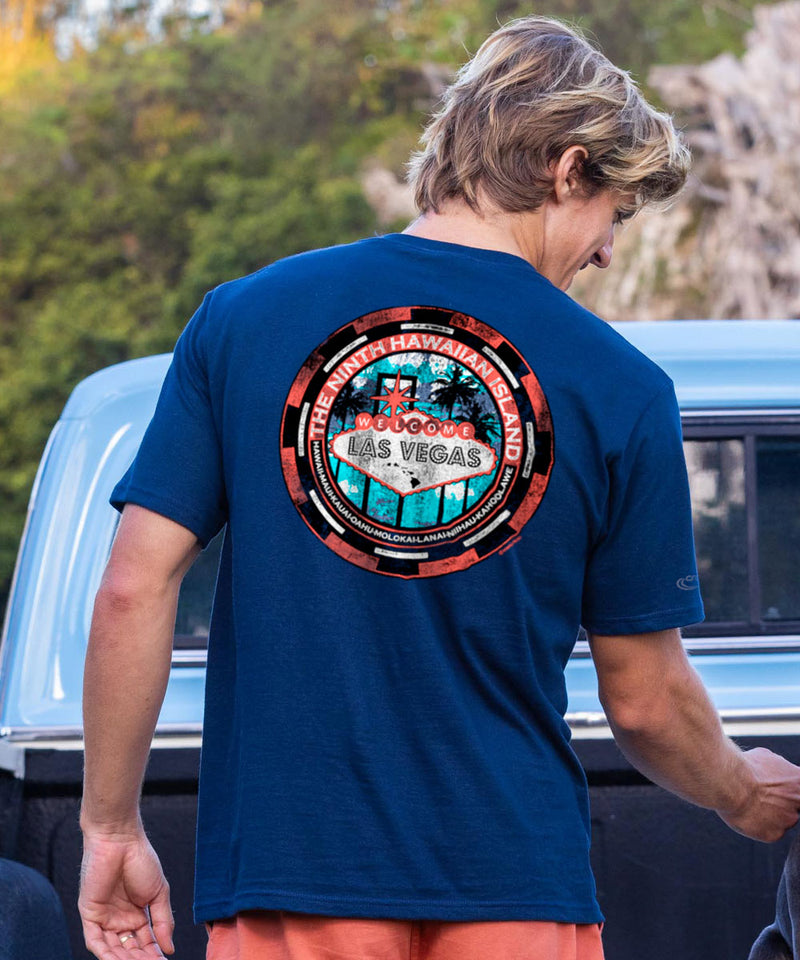 The Ninth Chip - Navy Short Sleeve Crewneck T-Shirt