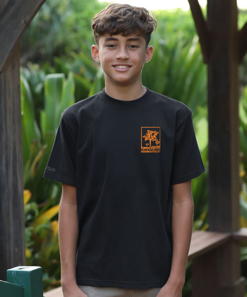 Joshua Tree - Black Short Sleeve Crewneck T-Shirt