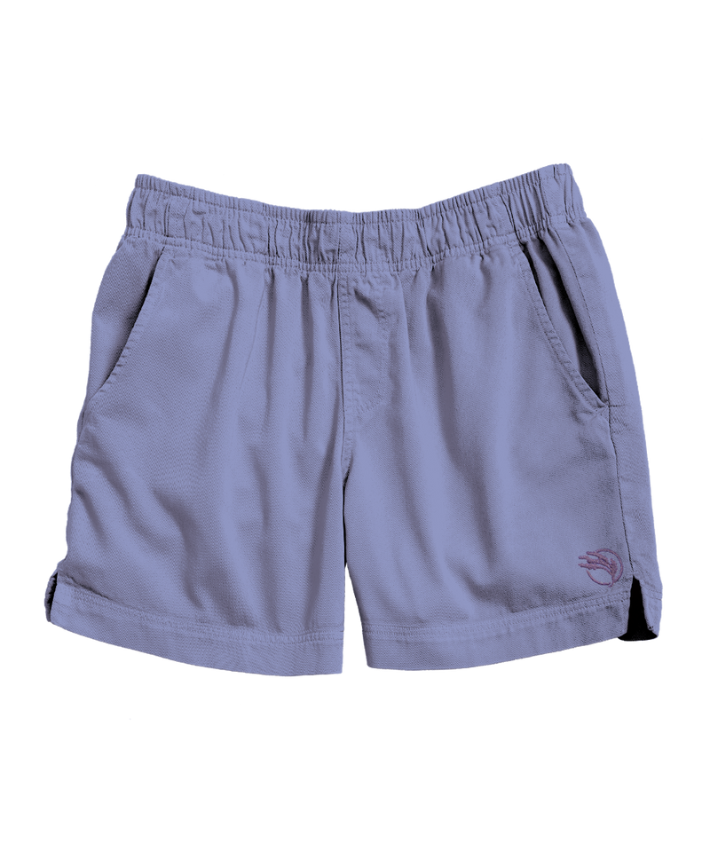 Lavender Dyed Shoreline Twill Shorts
