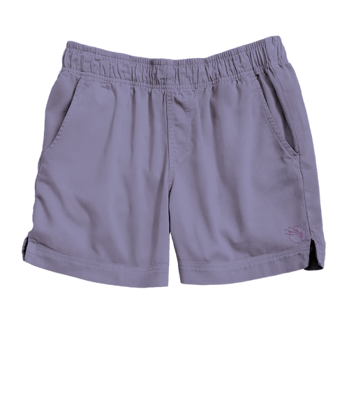 Shoreline Style Lavender Dyed Women's Twill Shorts