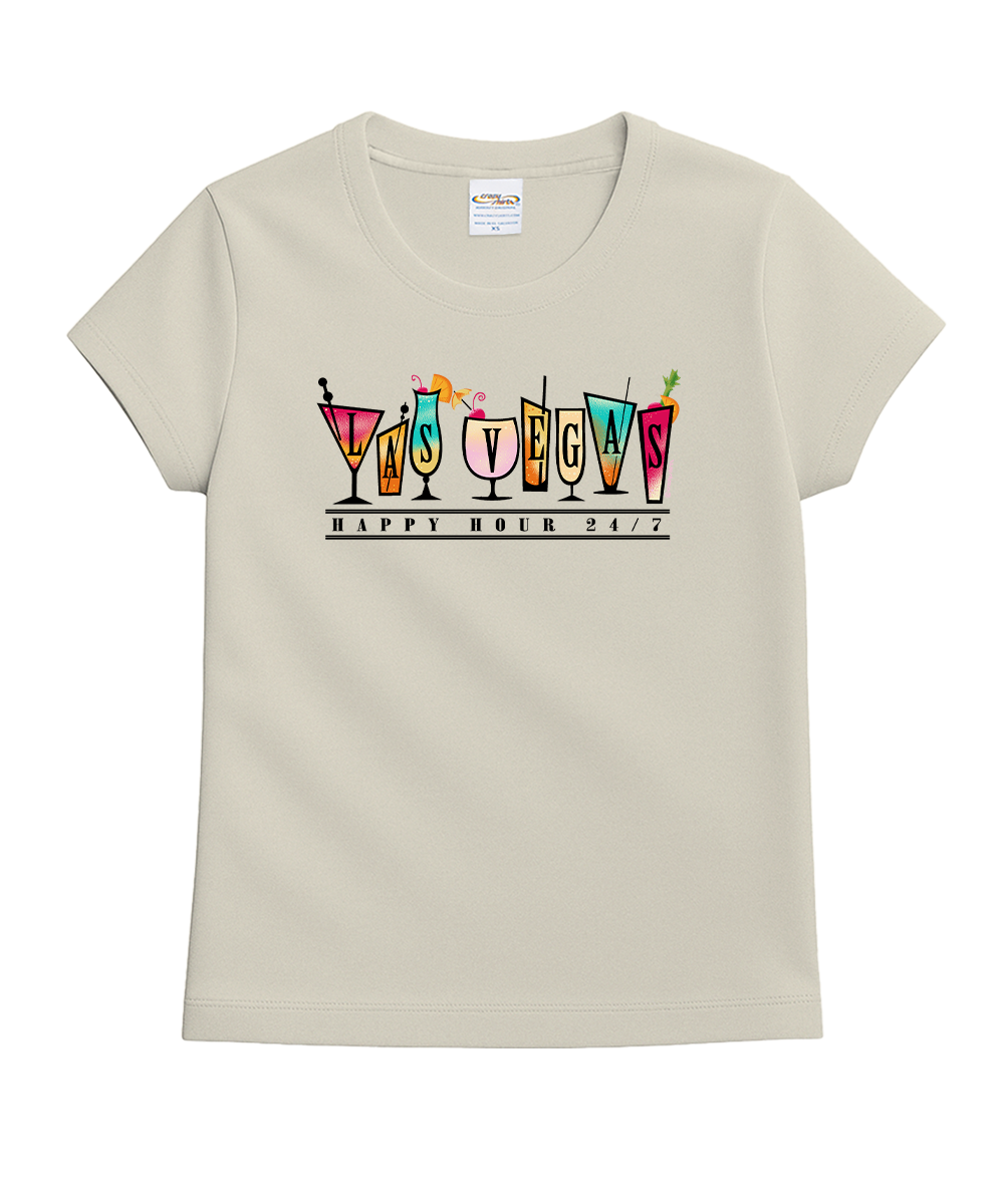 Happy Hour - Coconut Dyed Short Sleeve Crewneck T-Shirt