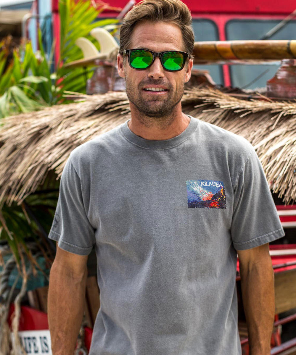 Kilauea - Crater Dyed® Short Sleeve Crewneck T-Shirt