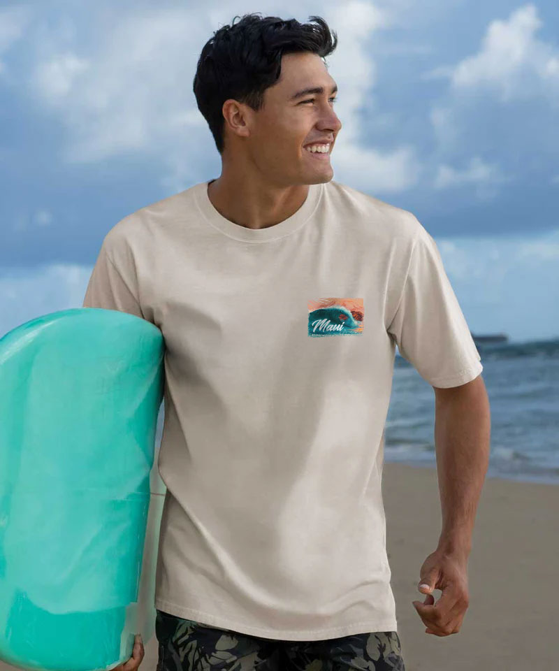 Maui Life - Coconut Dyed Short Sleeve Crewneck T-Shirt