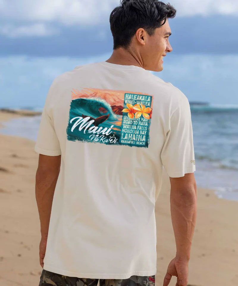 Maui Life - Coconut Dyed Short Sleeve Crewneck T-Shirt