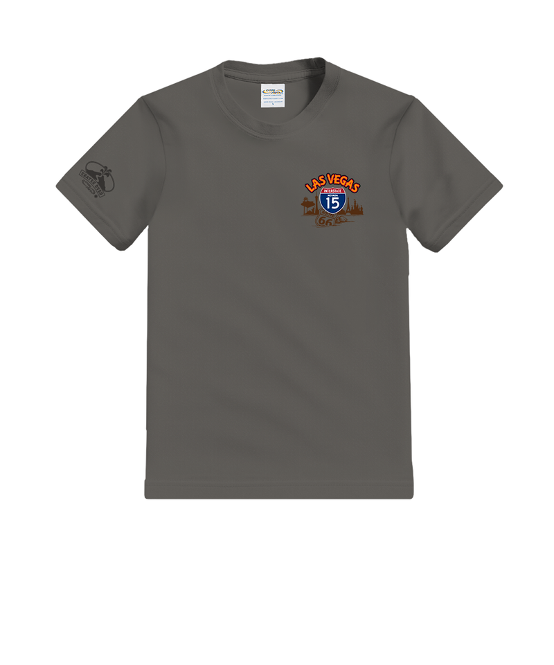 Las Vegas Signs - Crater Dyed® Short Sleeve Crewneck T-Shirt