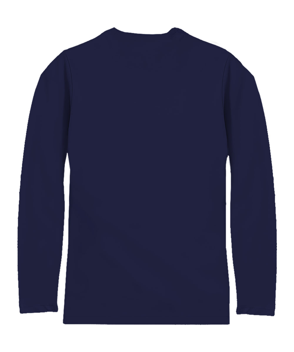 Wind And Sea - Indigo Long Sleeve Pima T-Shirt