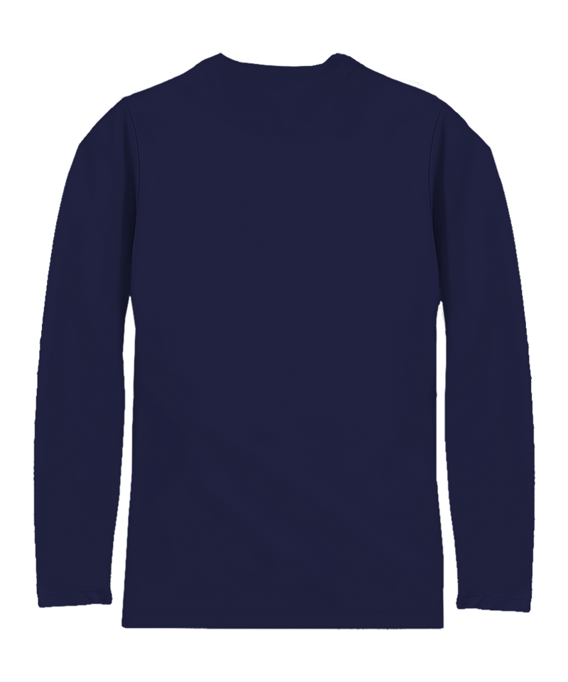 Wind And Sea - Indigo Long Sleeve Pima T-Shirt