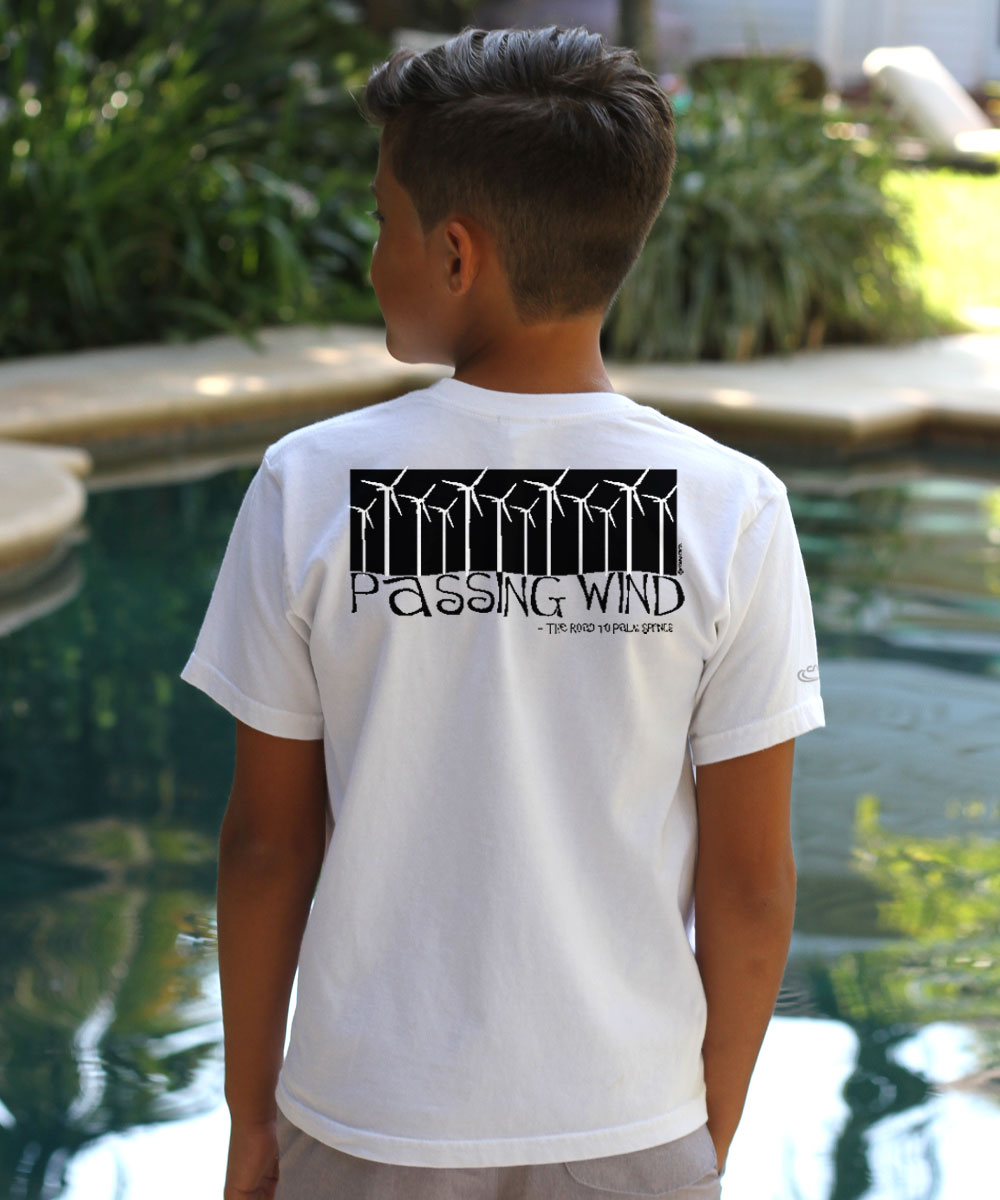 Windmills - White Short Sleeve Crewneck T-Shirt