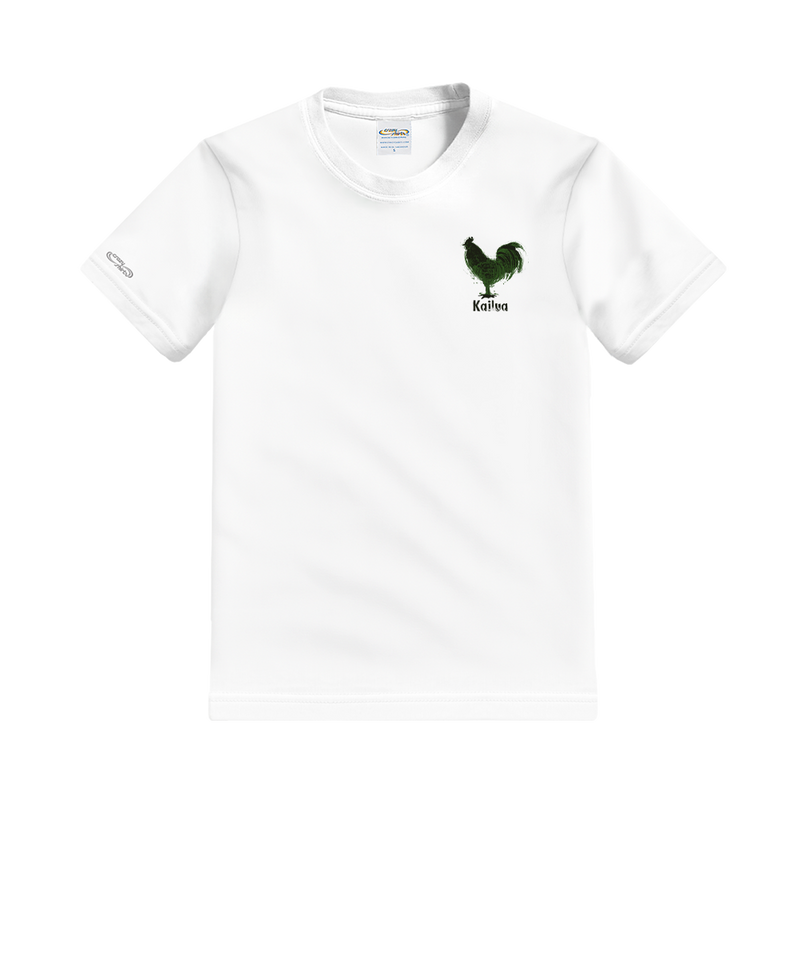 Chicken Scratch - White Short Sleeve Crewneck T-Shirt